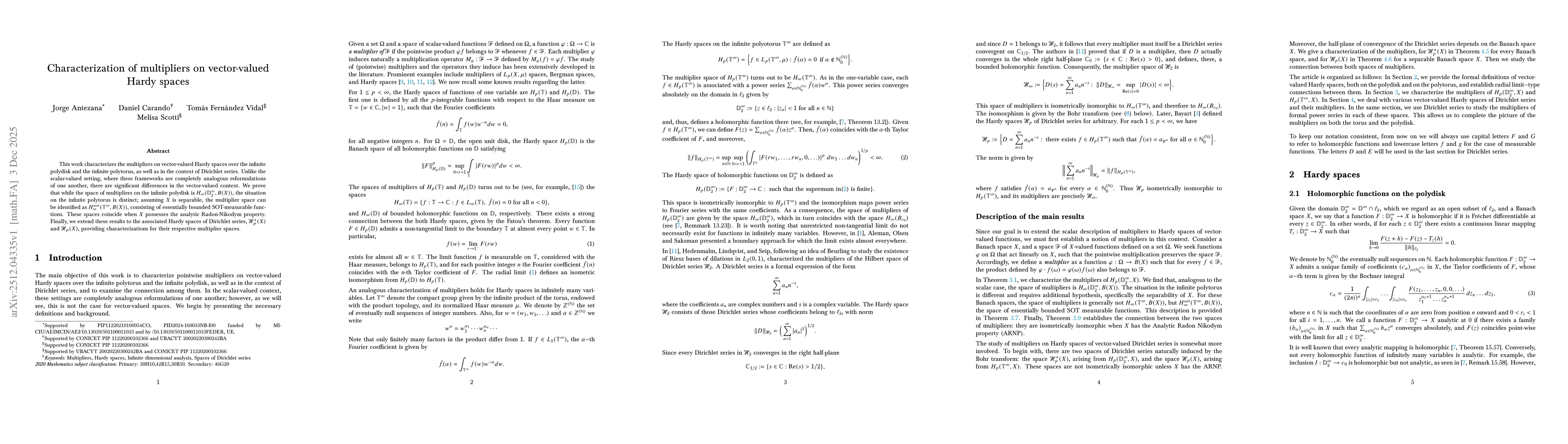 Thumbnail for Characterization of multipliers on vector-valued Hardy spaces