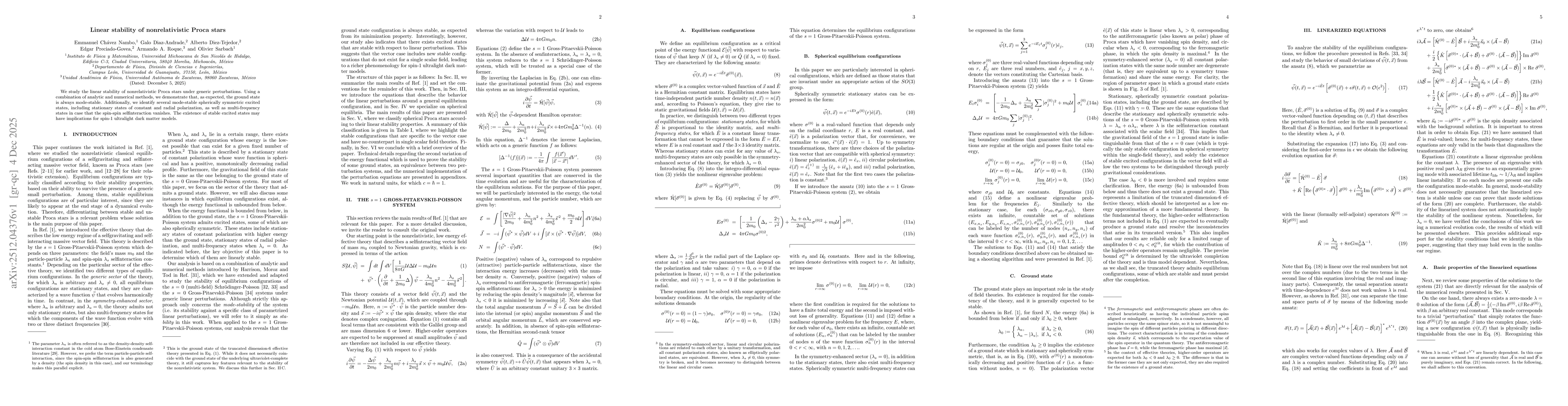 Thumbnail for Linear stability of nonrelativistic Proca stars
