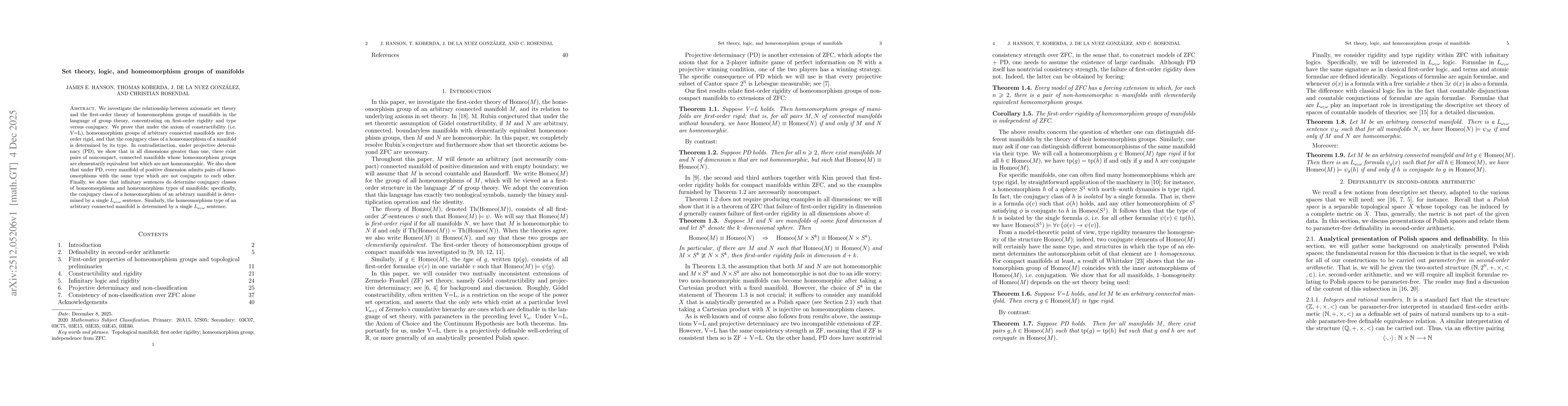 Thumbnail for Set theory, logic, and homeomorphism groups of manifolds