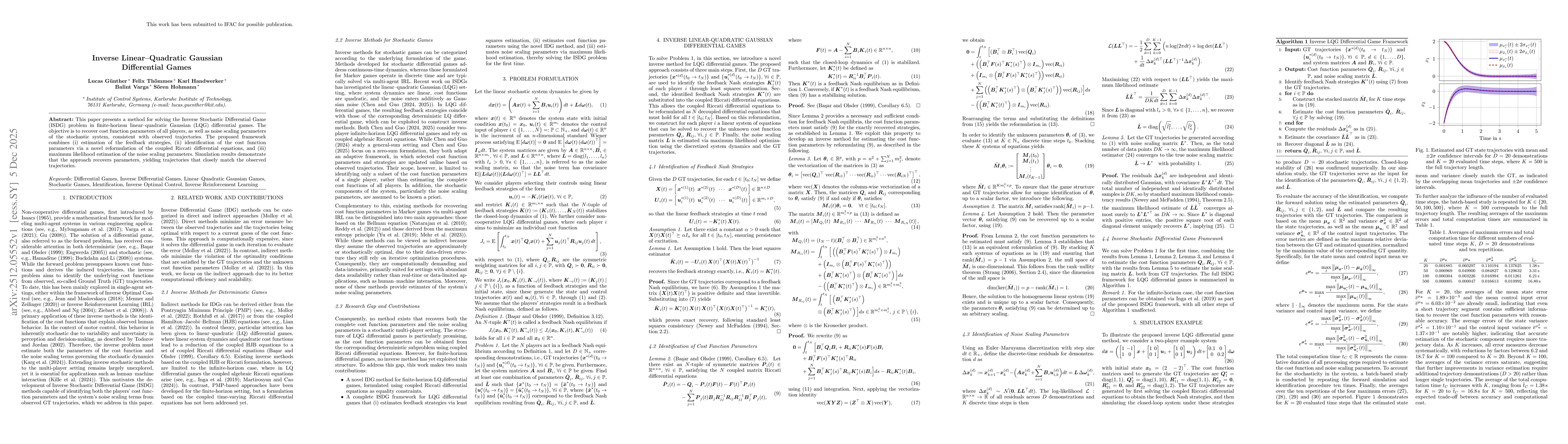 Thumbnail for Inverse Linear-Quadratic Gaussian Differential Games