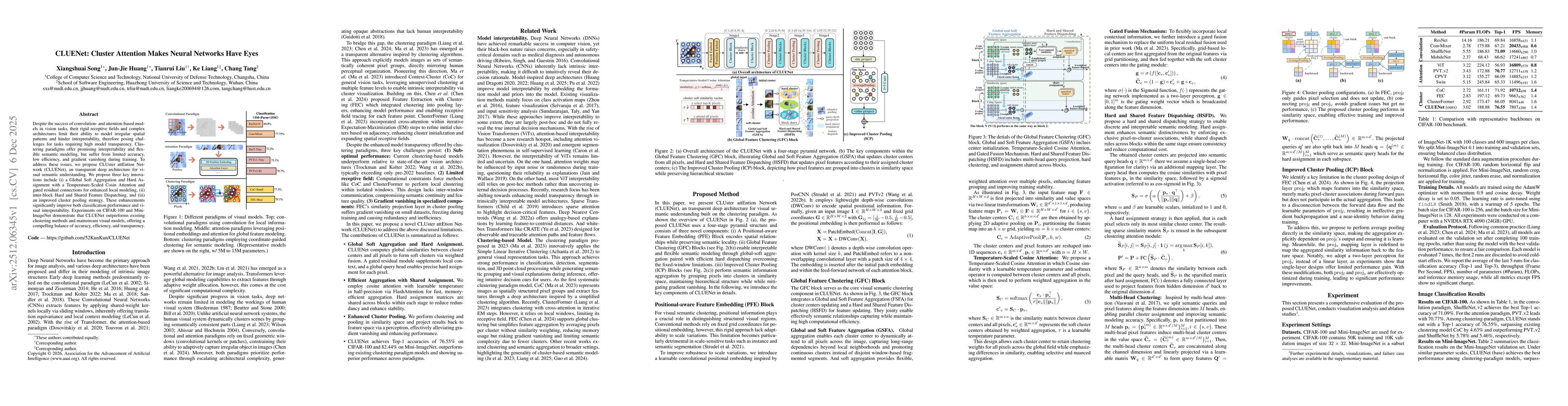 Thumbnail for CLUENet: Cluster Attention Makes Neural Networks Have Eyes