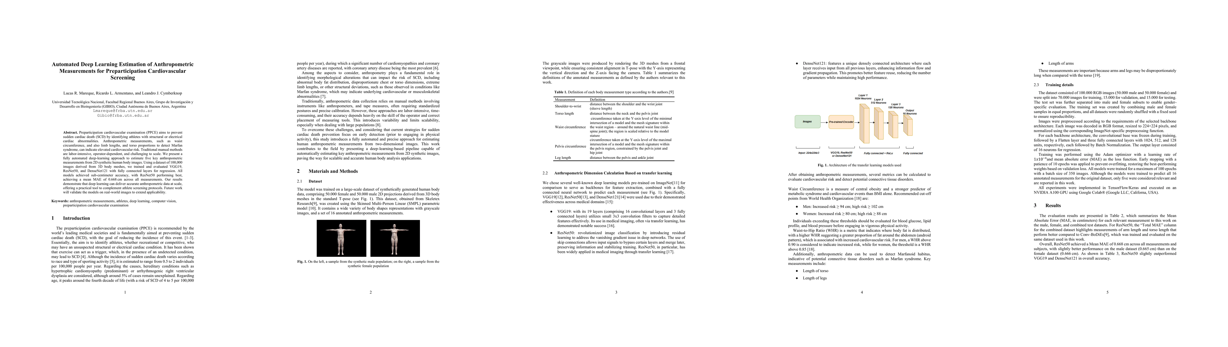 Thumbnail for Automated Deep Learning Estimation of Anthropometric Measurements for Preparticipation Cardiovascular Screening