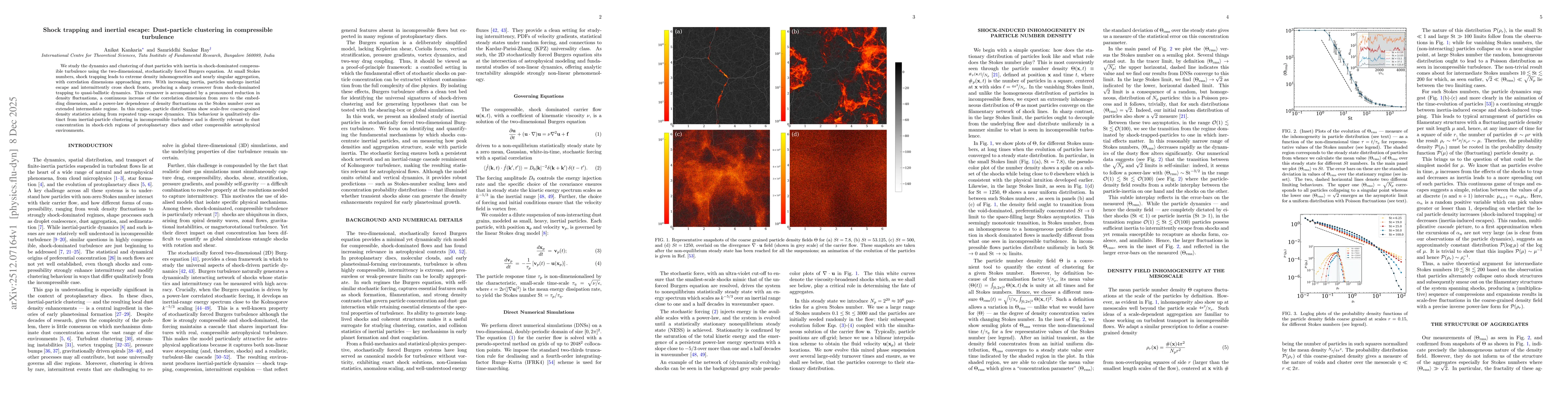 Thumbnail for Shock trapping and inertial escape: Dust-particle clustering in compressible turbulence