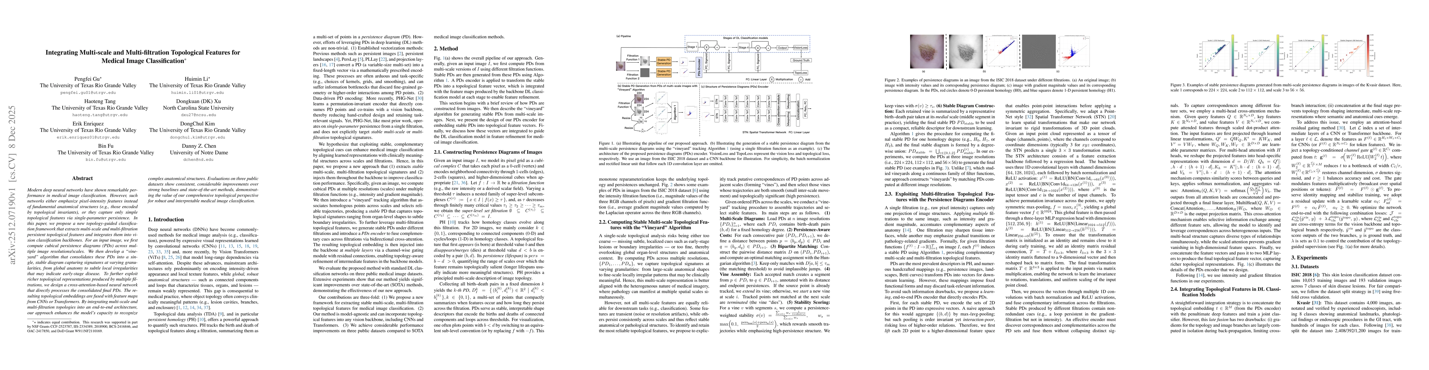 Thumbnail for Integrating Multi-scale and Multi-filtration Topological Features for Medical Image Classification