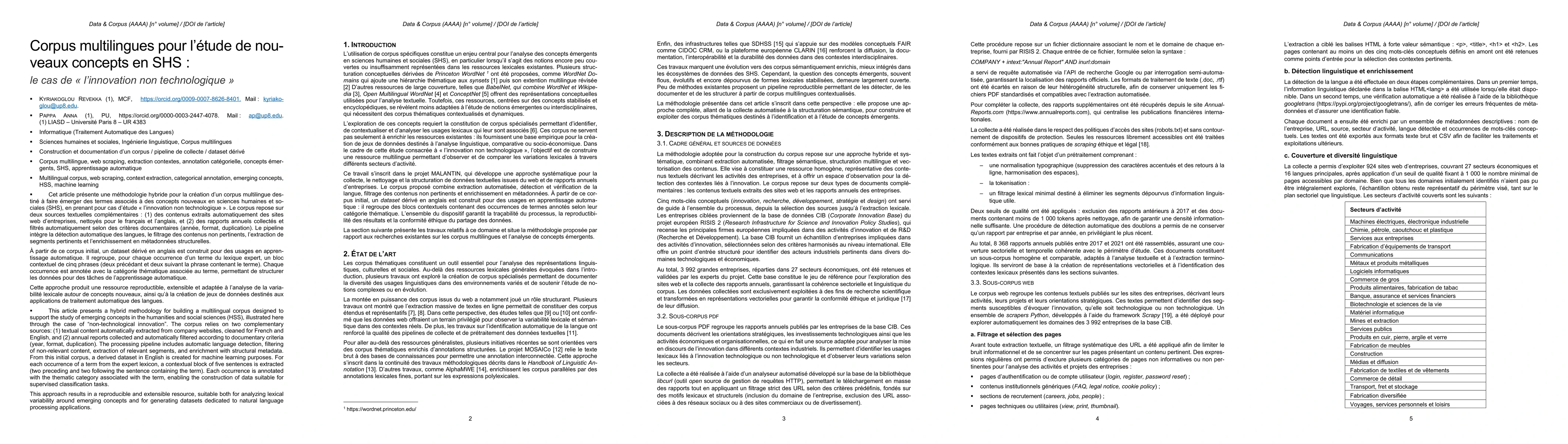 Thumbnail for Multilingual corpora for the study of new concepts in the social sciences and humanities:
