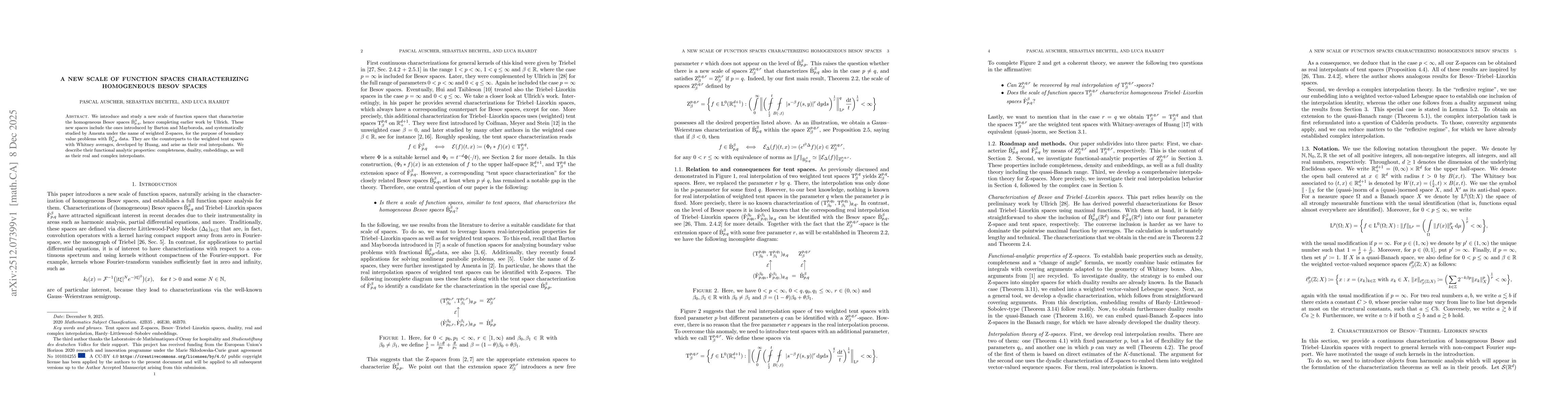 Thumbnail for A new scale of function spaces characterizing homogeneous Besov spaces
