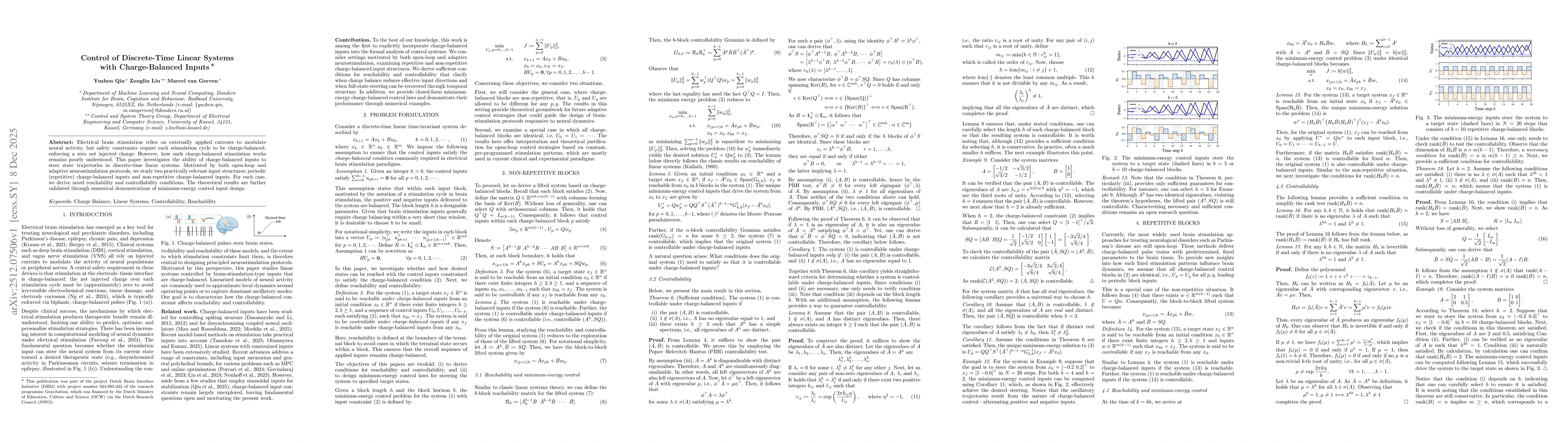 Thumbnail for Control of Discrete-Time Linear Systems with Charge-Balanced Inputs