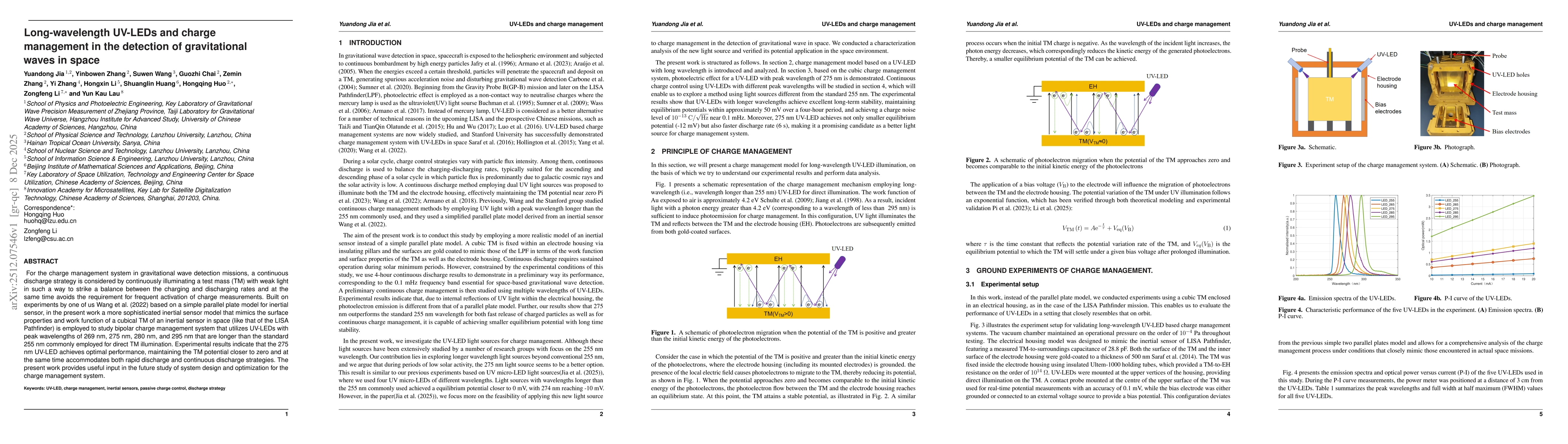Thumbnail for Long-wavelength UV-LEDs and charge management in the detection of gravitational waves in space