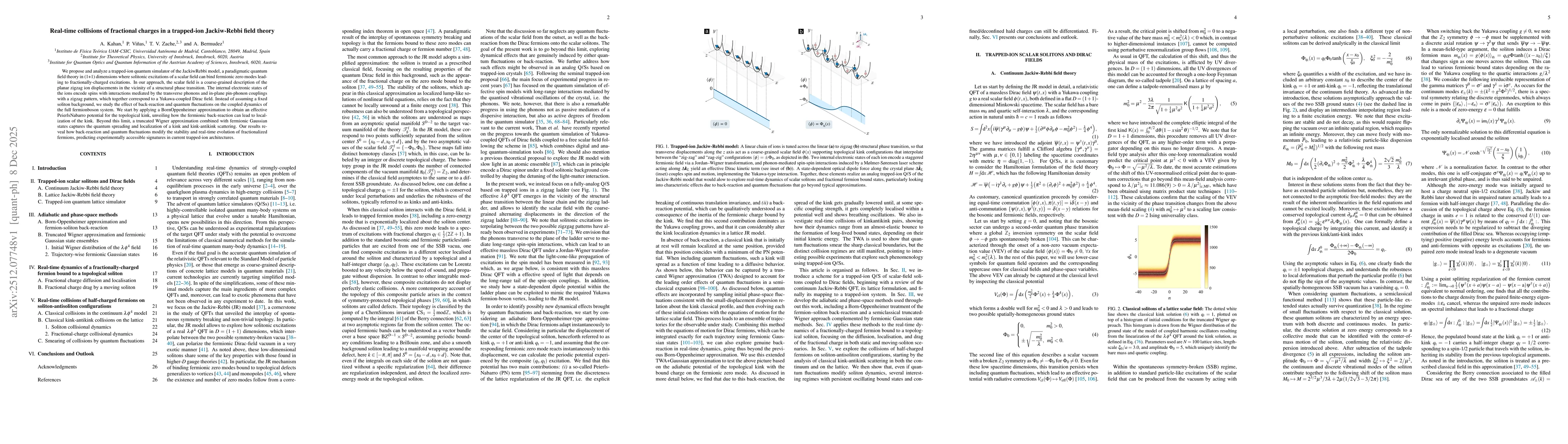Thumbnail for Real-time collisions of fractional charges in a trapped-ion Jackiw-Rebbi field theory