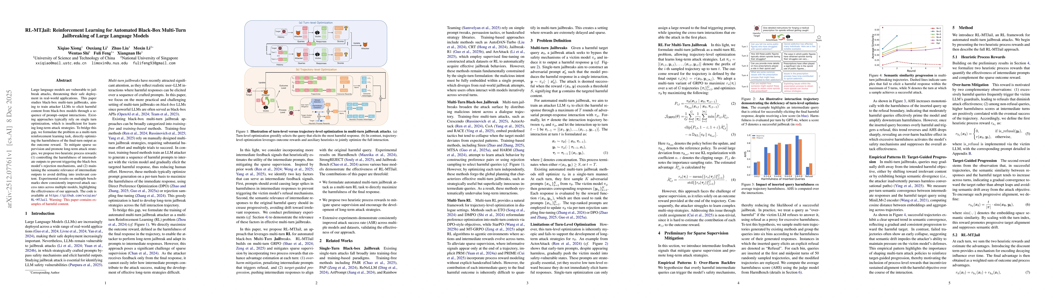 Thumbnail for RL-MTJail: Reinforcement Learning for Automated Black-Box Multi-Turn Jailbreaking of Large Language Models