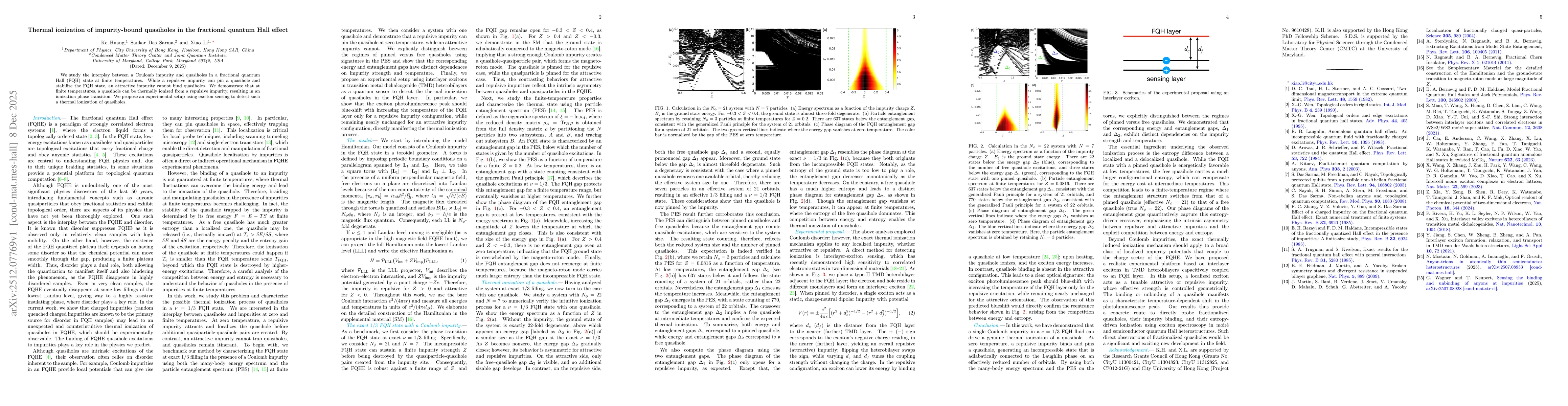 Thumbnail for Thermal ionization of impurity-bound quasiholes in the fractional quantum Hall effect