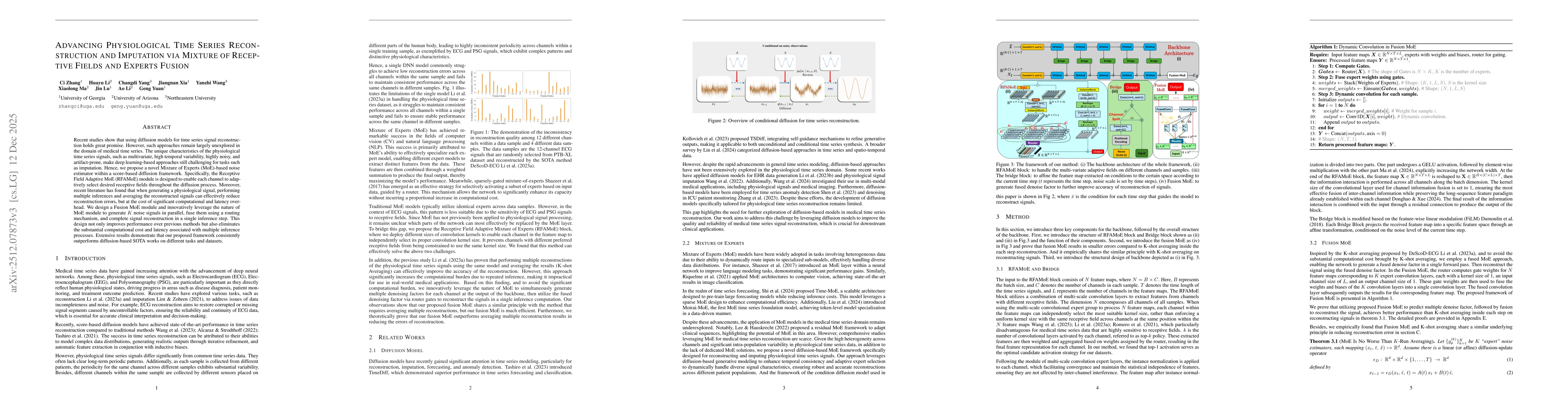Thumbnail for Advancing physiological time series reconstruction and imputation via mixture of receptive fields and experts fusion