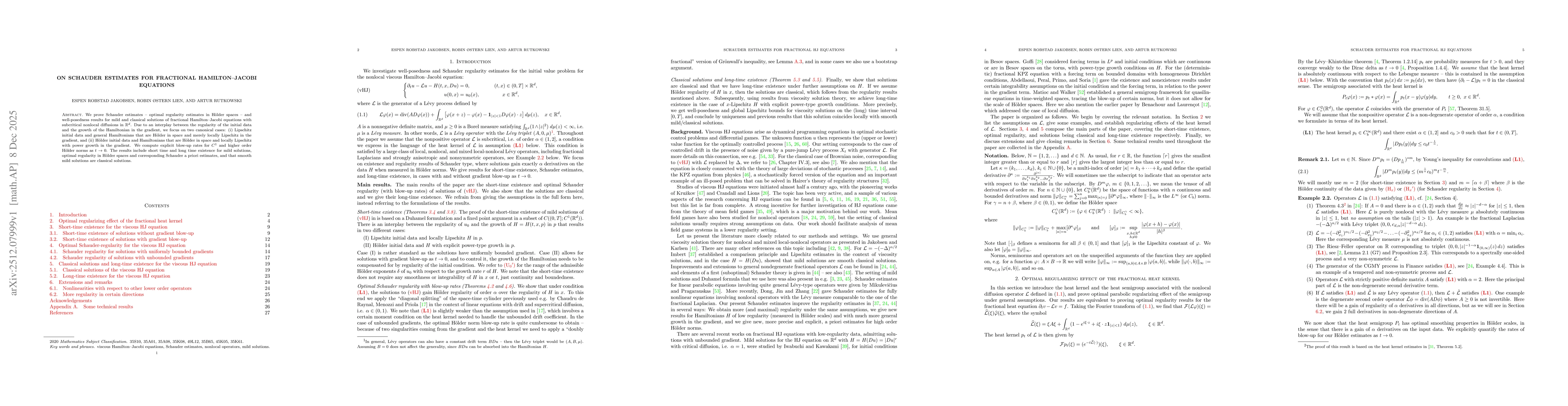 Thumbnail for On Schauder Estimates for Fractional Hamilton-Jacobi Equations