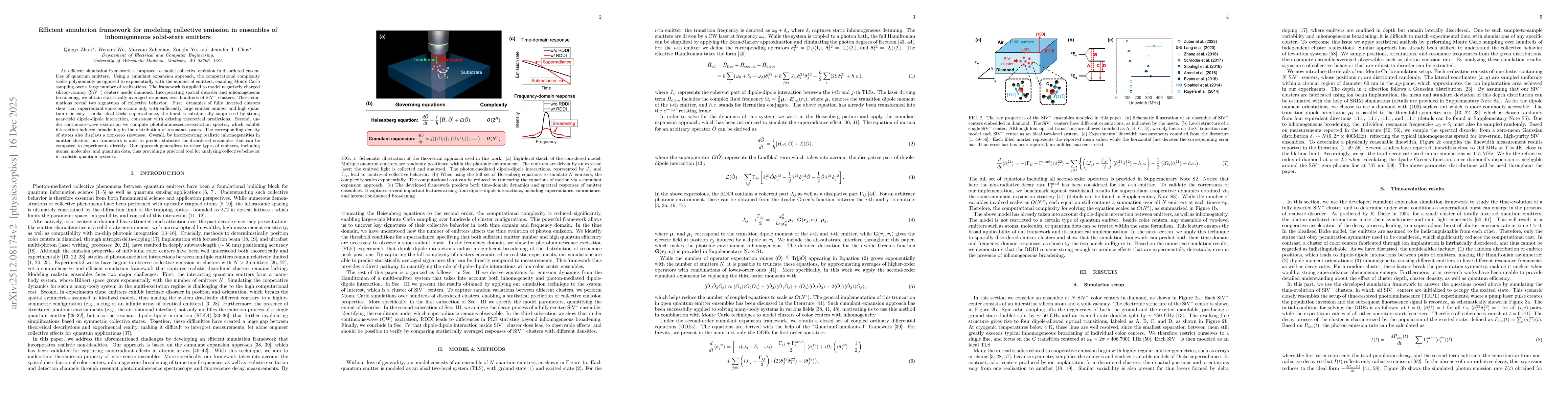 Thumbnail for Efficient simulation framework for modeling collective emission in ensembles of inhomogeneous solid-state emitters