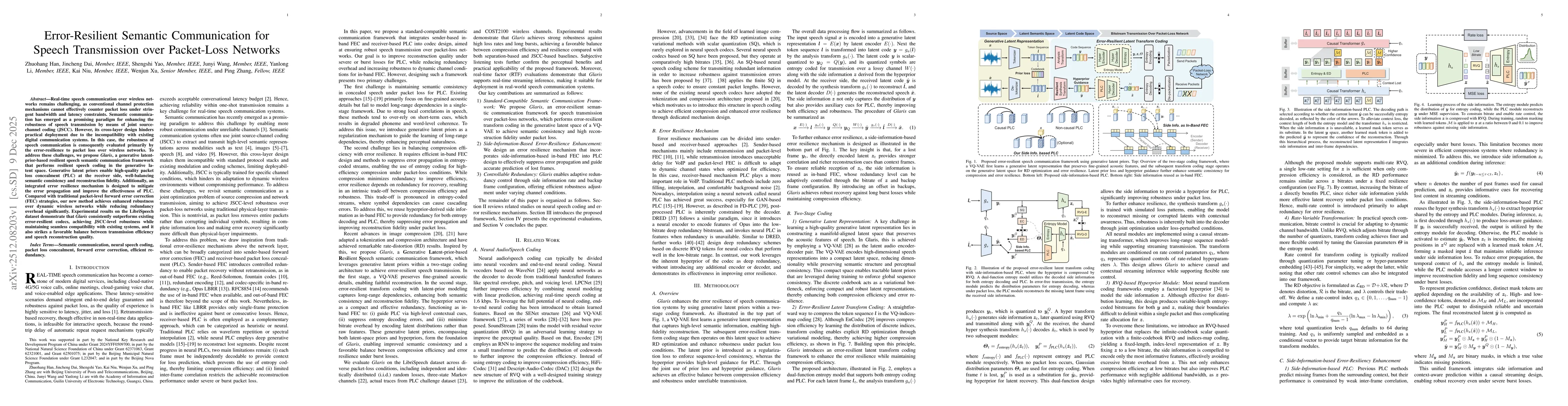 Thumbnail for Error-Resilient Semantic Communication for Speech Transmission over Packet-Loss Networks