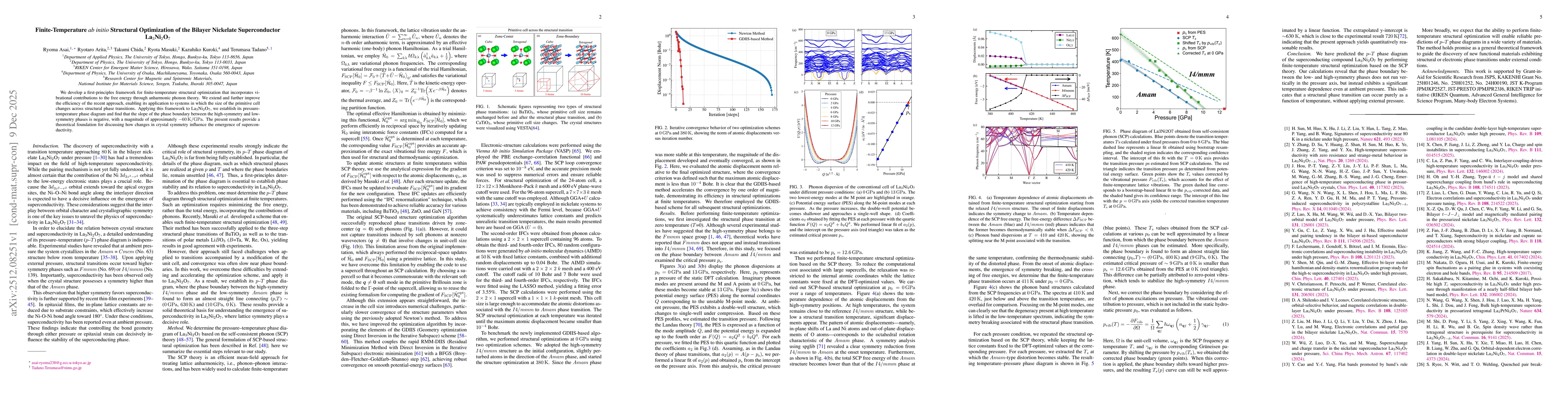Thumbnail for Finite-Temperature $\textit{ab initio}$ Structural Optimization of the Bilayer Nickelate Superconductor La$_3$Ni$_2$O$_7$