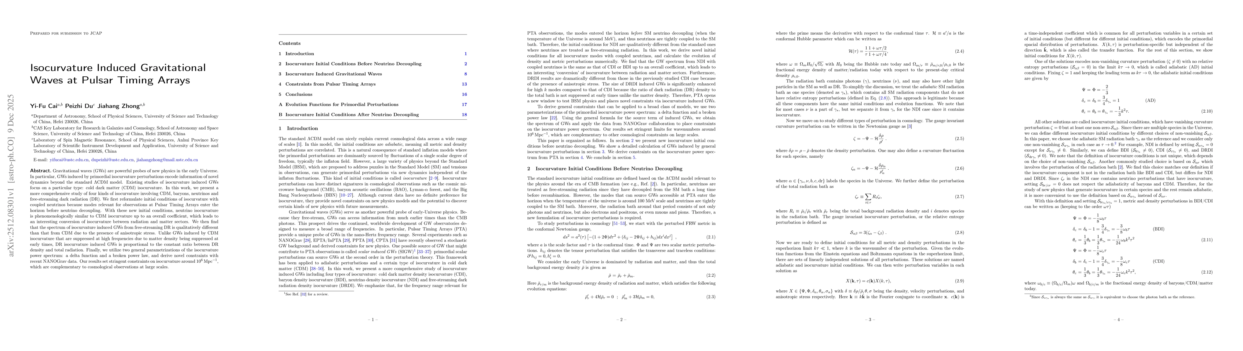 Thumbnail for Isocurvature Induced Gravitational Waves at Pulsar Timing Arrays