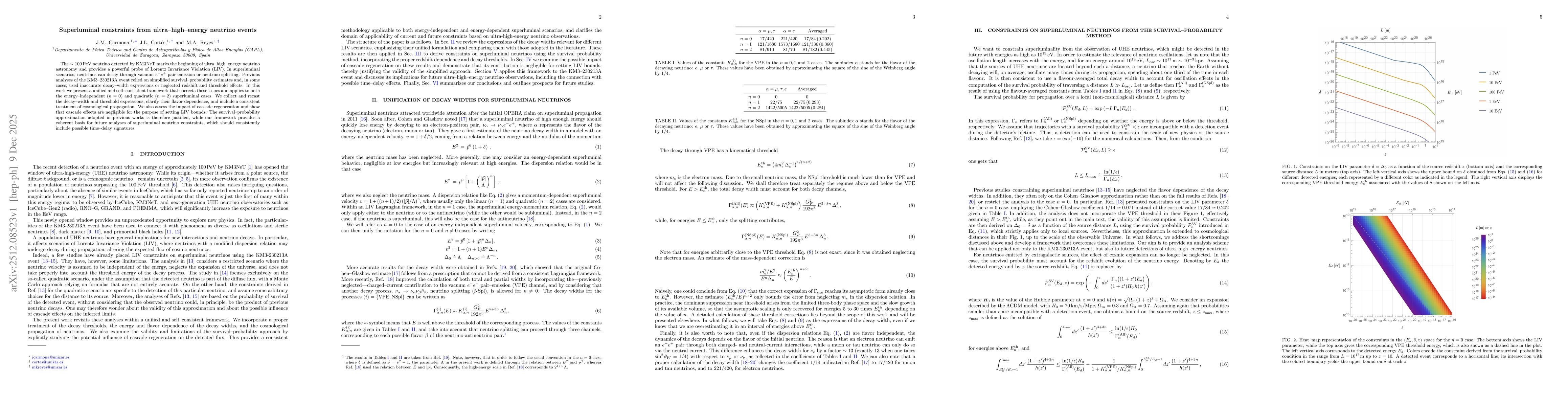 Thumbnail for Superluminal constraints from ultra-high-energy neutrino events