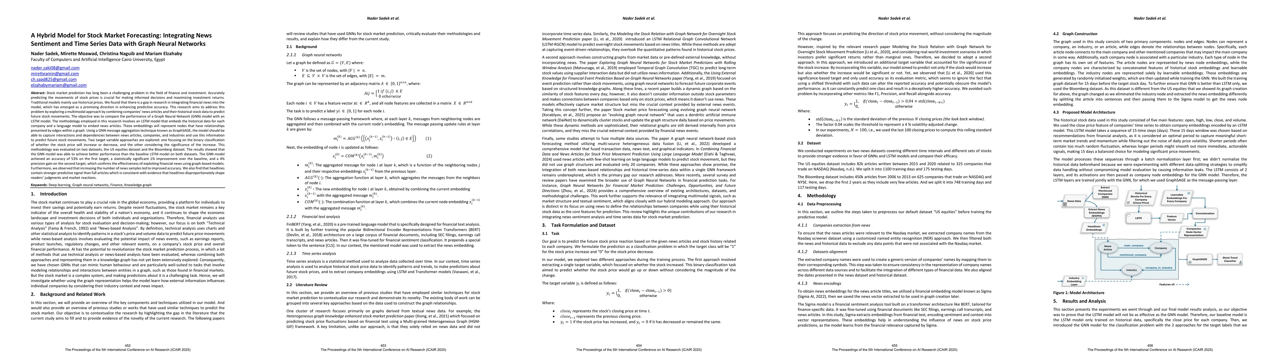 Thumbnail for A Hybrid Model for Stock Market Forecasting: Integrating News Sentiment and Time Series Data with Graph Neural Networks