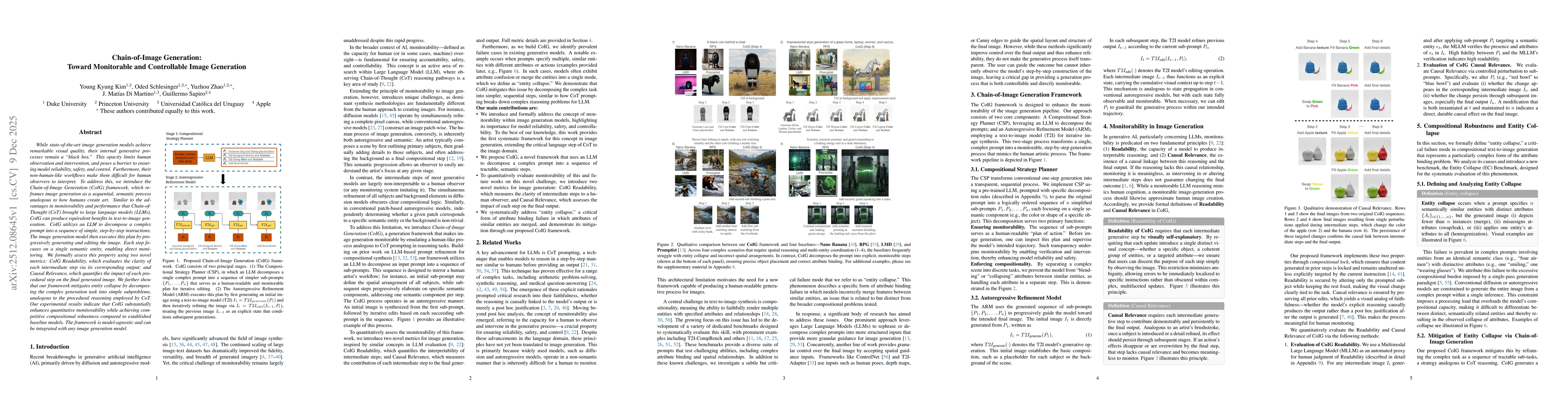 Thumbnail for Chain-of-Image Generation: Toward Monitorable and Controllable Image Generation