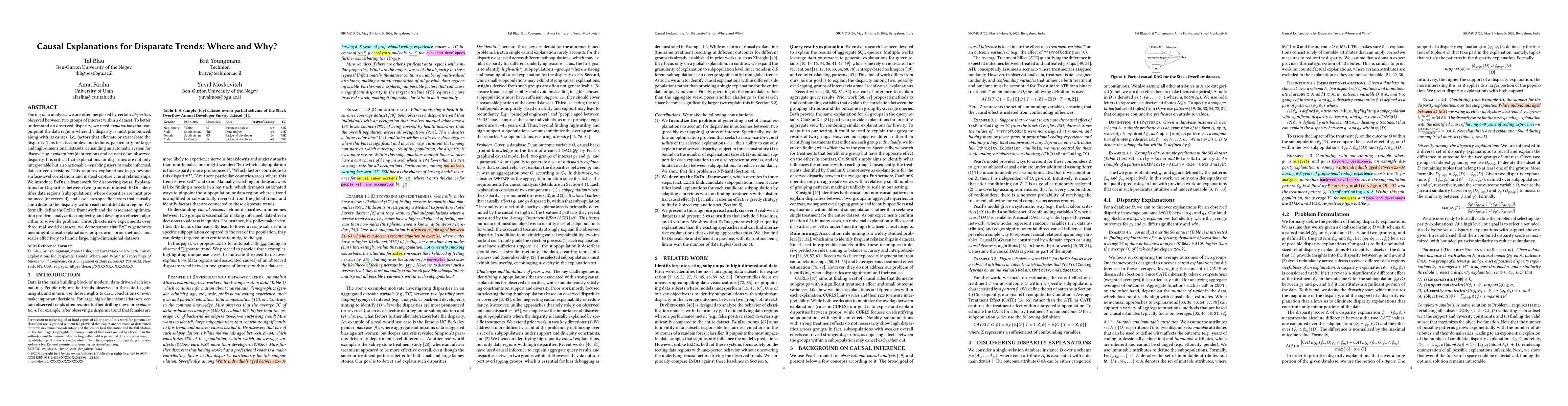 Thumbnail for Causal Explanations for Disparate Trends: Where and Why?