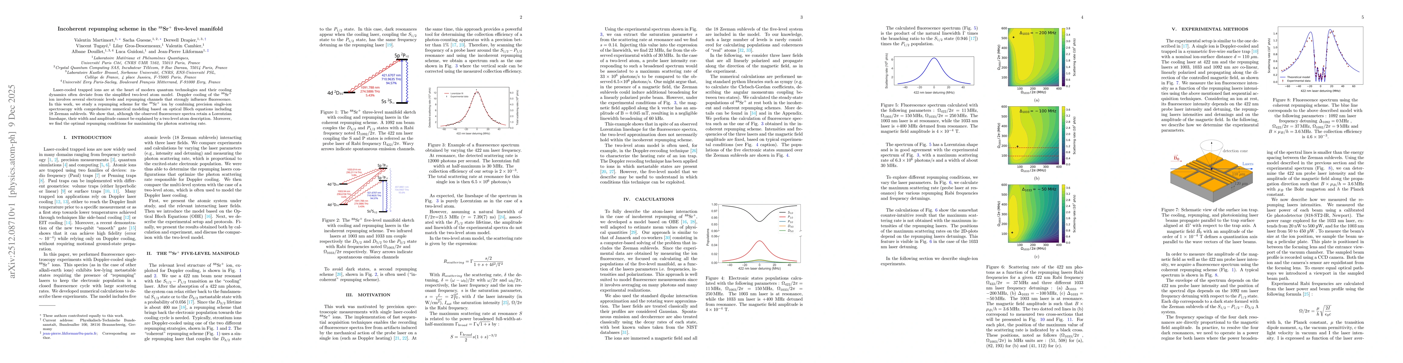 Thumbnail for Incoherent repumping scheme in the $^{88}$Sr$^{+}$ five-level manifold