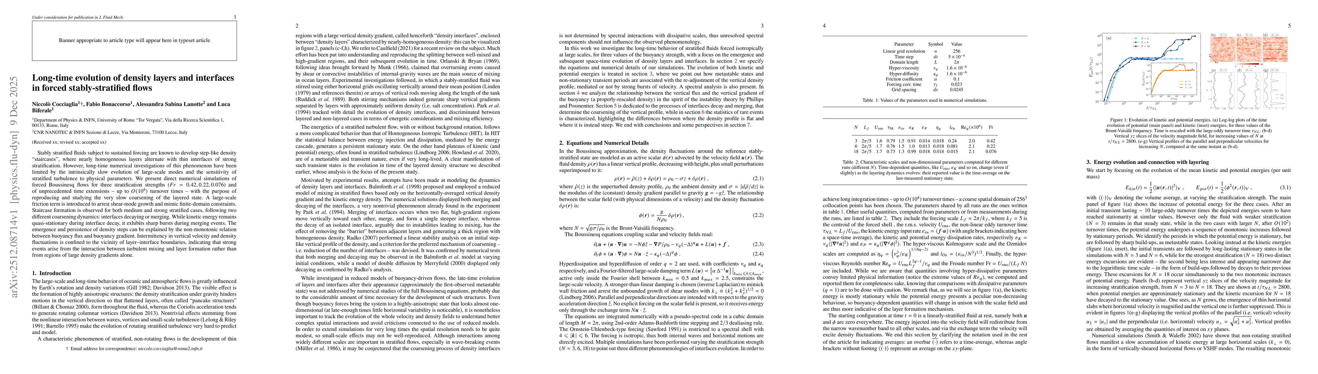 Thumbnail for Long-time evolution of density layers and interfaces in forced stably-stratified flows