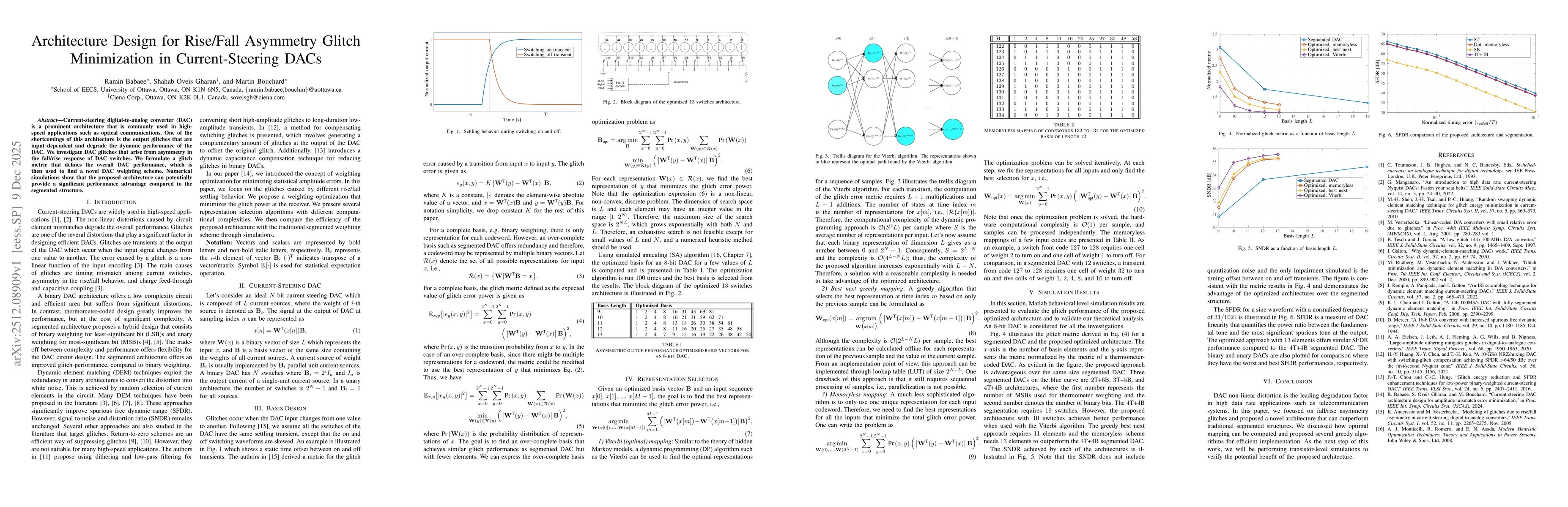 Thumbnail for Architecture Design for Rise/Fall Asymmetry Glitch Minimization in Current-Steering DACs