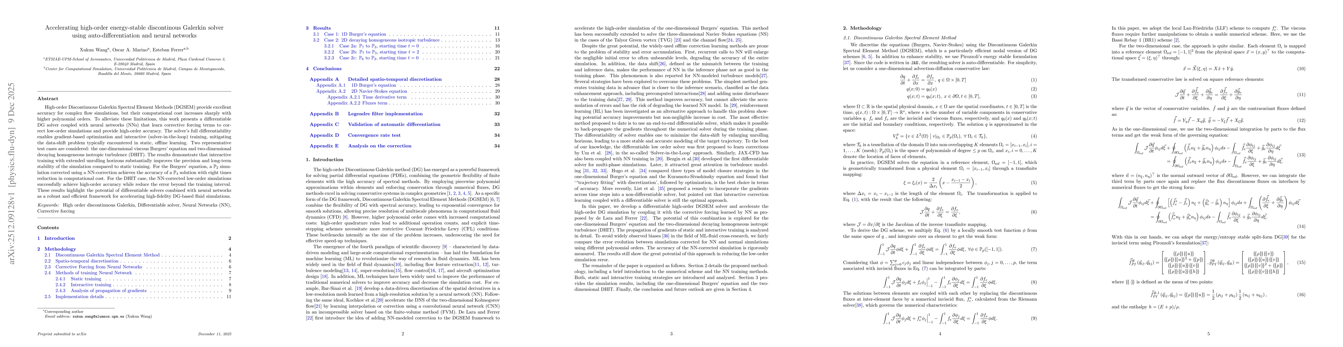 Thumbnail for Accelerating high-order energy-stable discontinous Galerkin solver using auto-differentiation and neural networks
