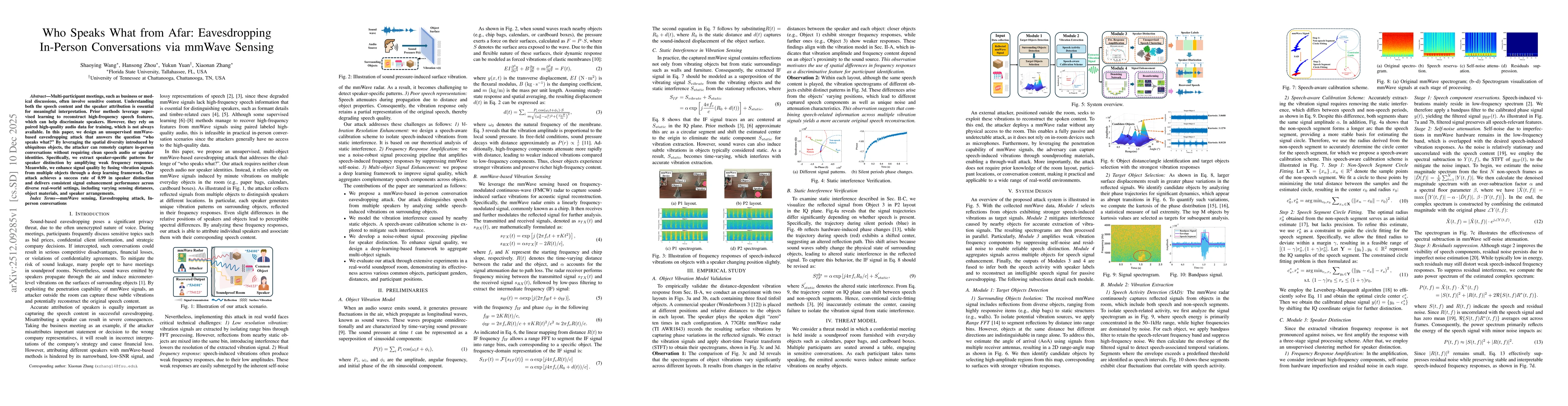 Thumbnail for Who Speaks What from Afar: Eavesdropping In-Person Conversations via mmWave Sensing