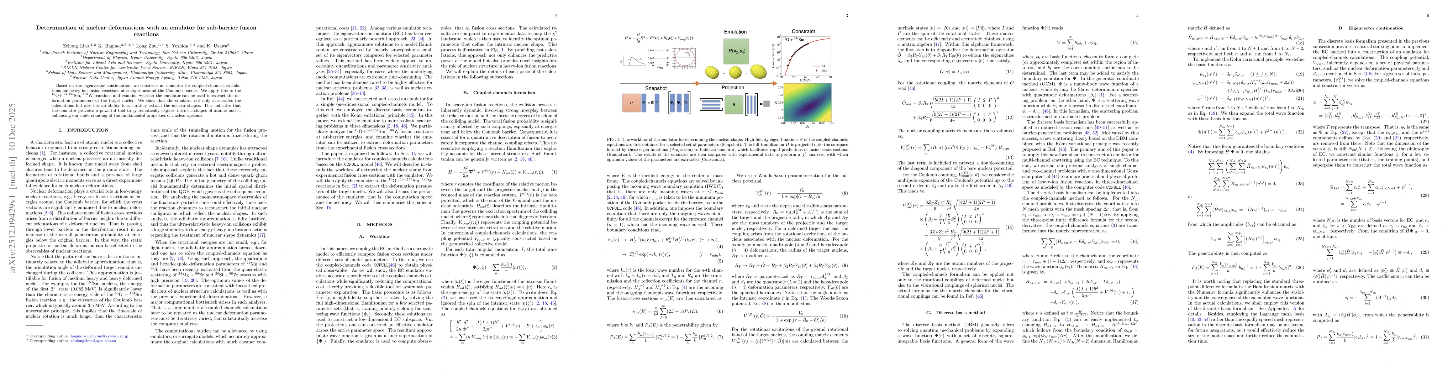 Thumbnail for Determination of nuclear deformations with an emulator for sub-barrier fusion reactions