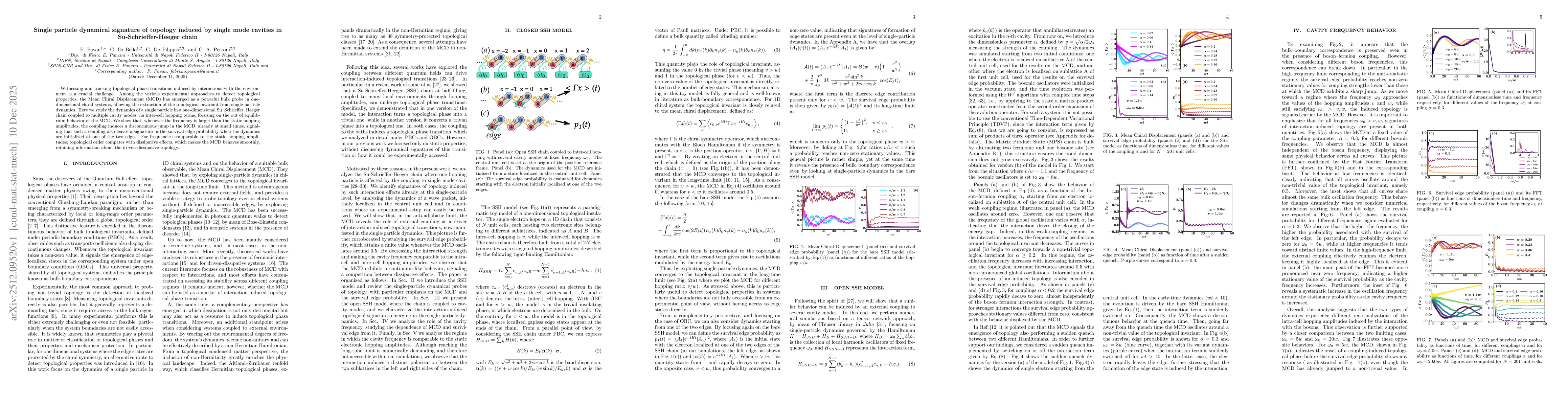 Thumbnail for Single particle dynamical signature of topology induced by single mode cavities in Su-Schrieffer-Heeger chain