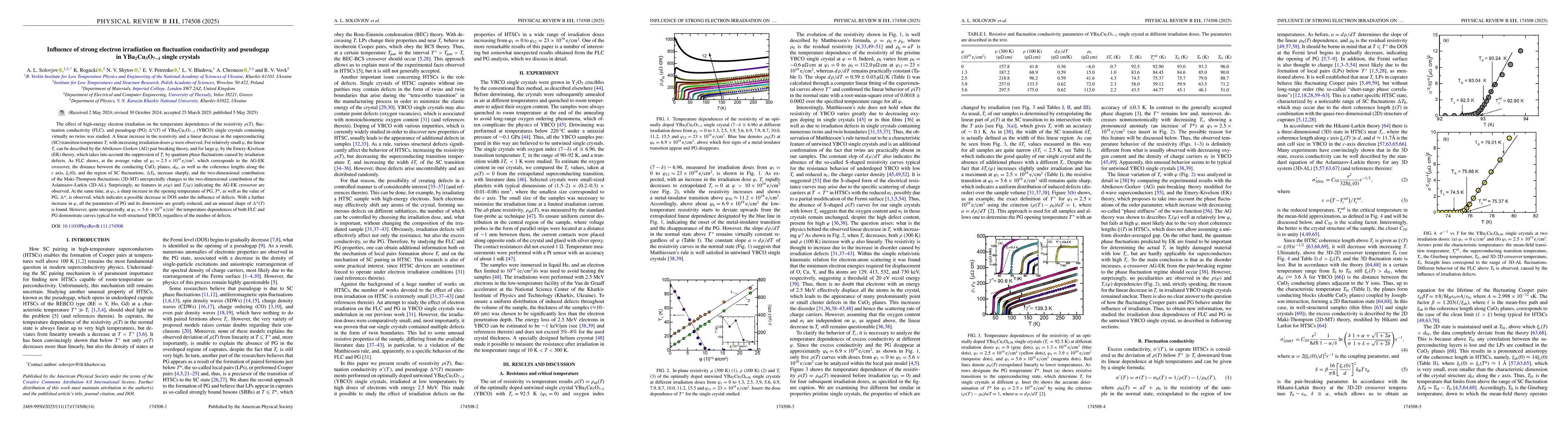 Thumbnail for Influence of strong electron irradiation on fluctuation conductivity and pseudogap in YBa$_2$Cu$_3$O$_7$--$δ$ single crystals