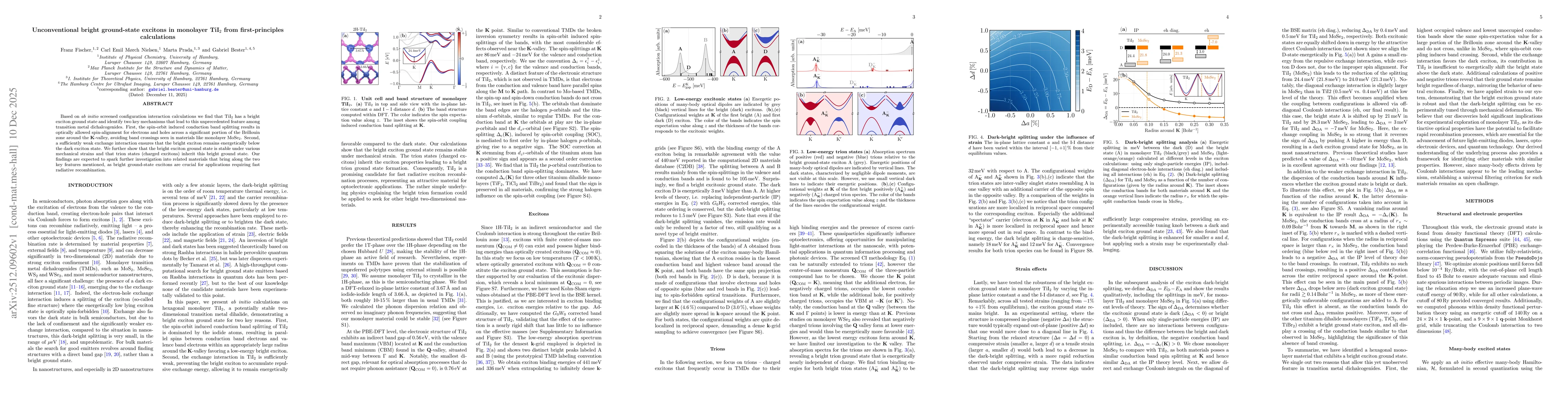 Thumbnail for Unconventional bright ground-state excitons in monolayer TiI$_2$ from first-principles calculations