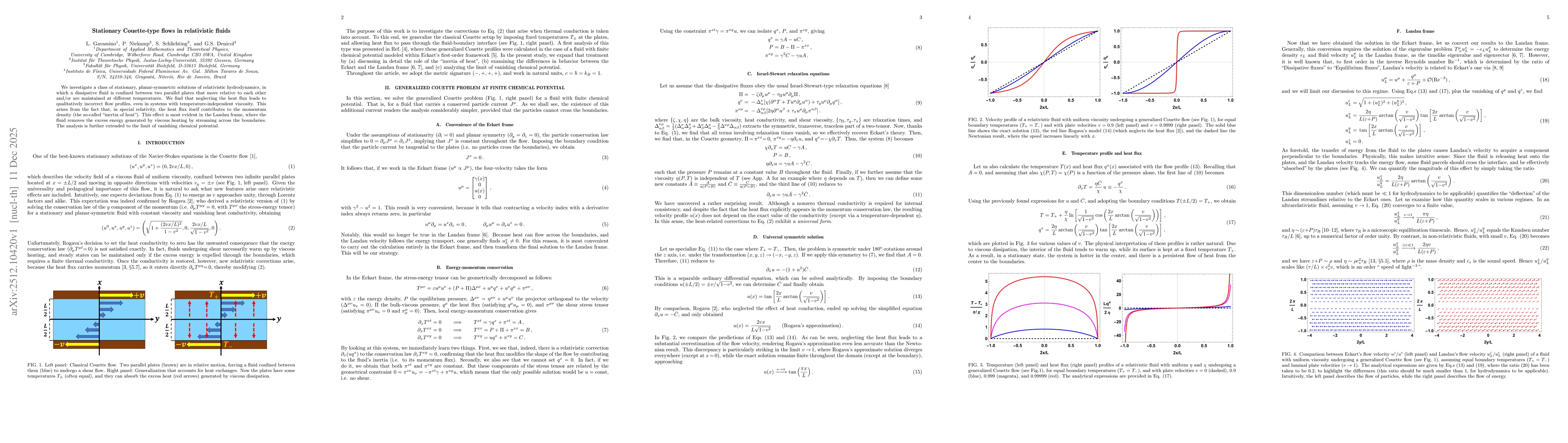 Thumbnail for Stationary Couette-type flows in relativistic fluids
