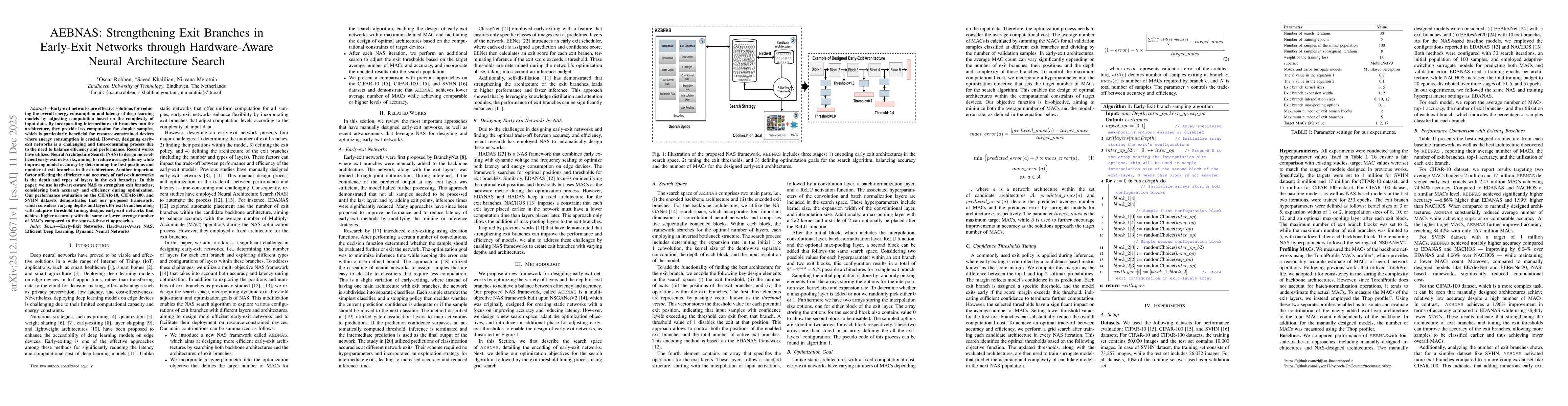 Thumbnail for AEBNAS: Strengthening Exit Branches in Early-Exit Networks through Hardware-Aware Neural Architecture Search