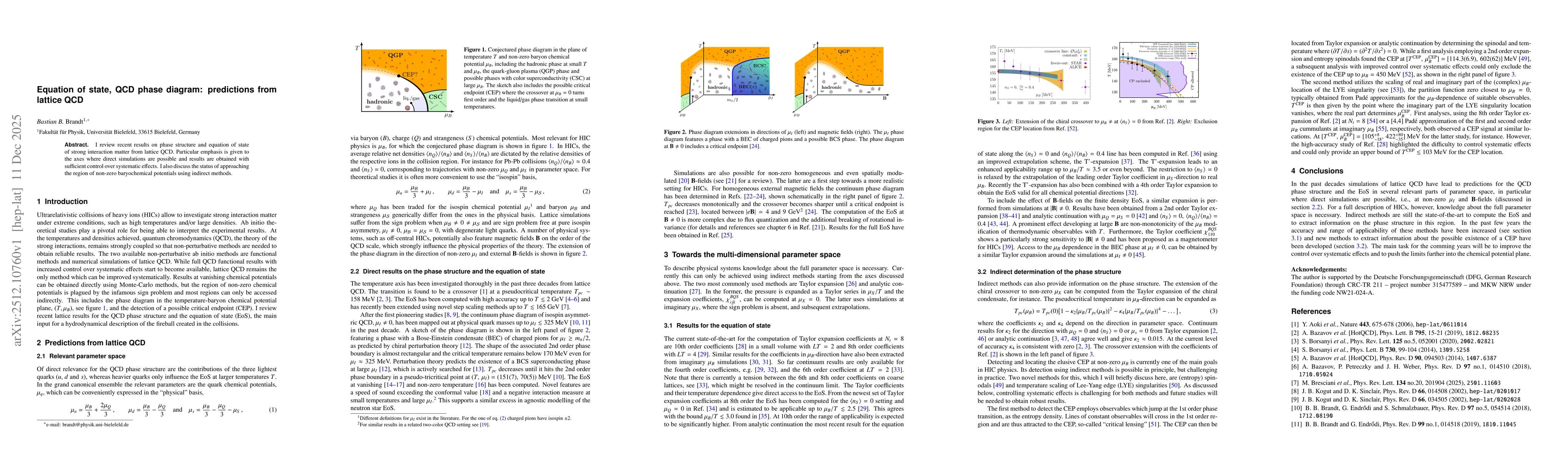 Thumbnail for Equation of state, QCD phase diagram: predictions from lattice QCD