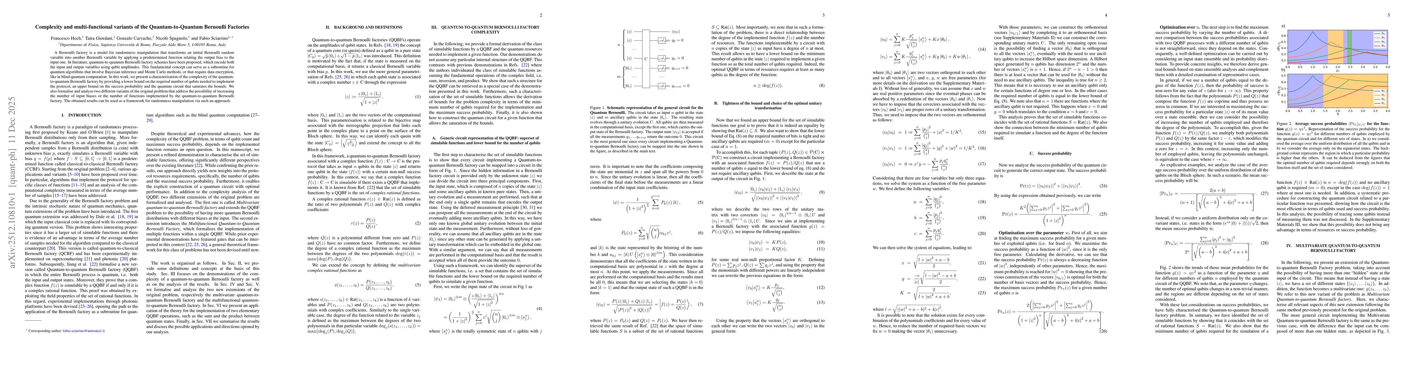 Thumbnail for Complexity and multi-functional variants of the Quantum-to-Quantum Bernoulli Factories