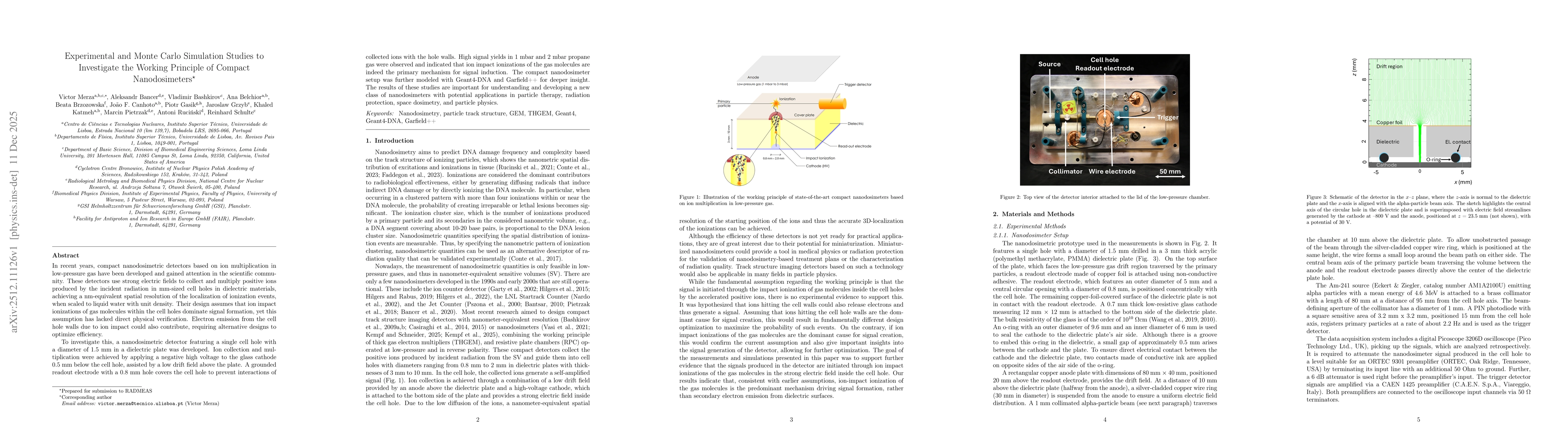 Thumbnail for Experimental and Monte Carlo Simulation Studies to Investigate the Working Principle of Compact Nanodosimeters