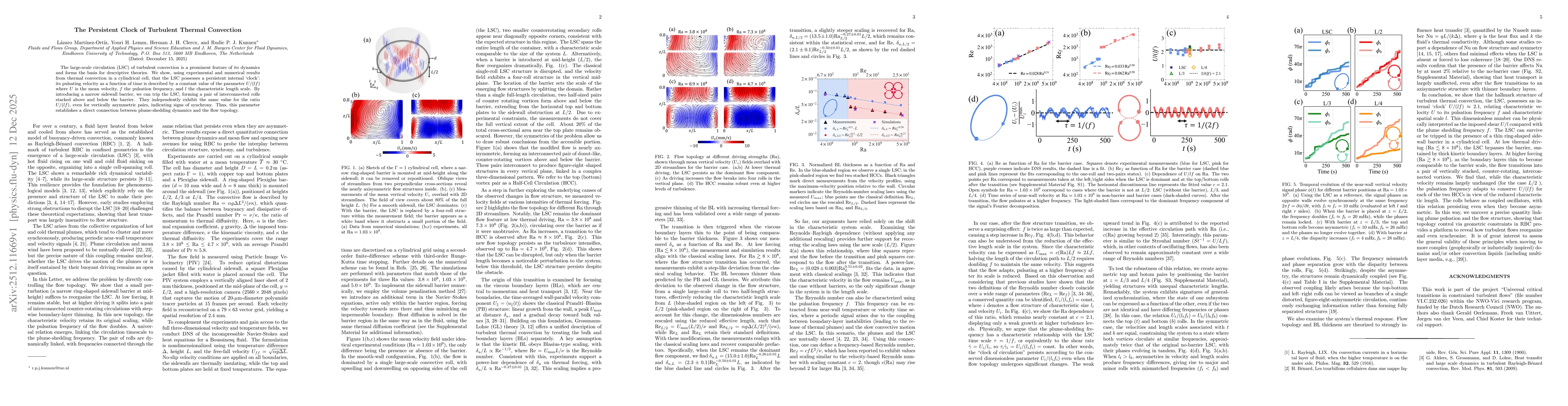 Thumbnail for The Persistent Clock of Turbulent Thermal Convection