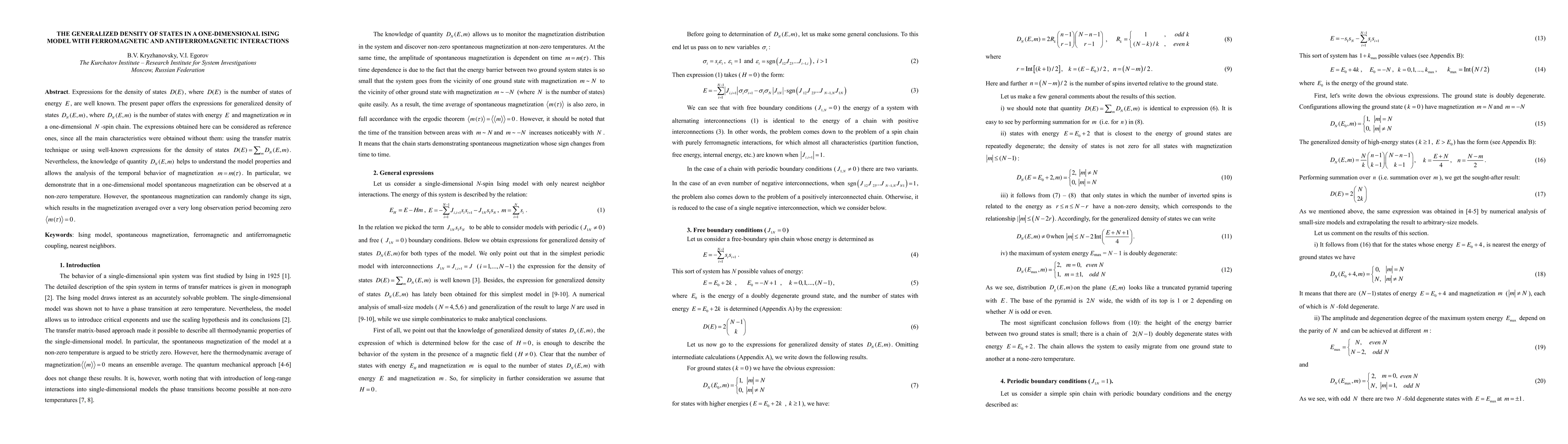 Thumbnail for The generalized density of states in a one-dimensional Ising model with ferrromagnetic and antiferromagnetic interactions