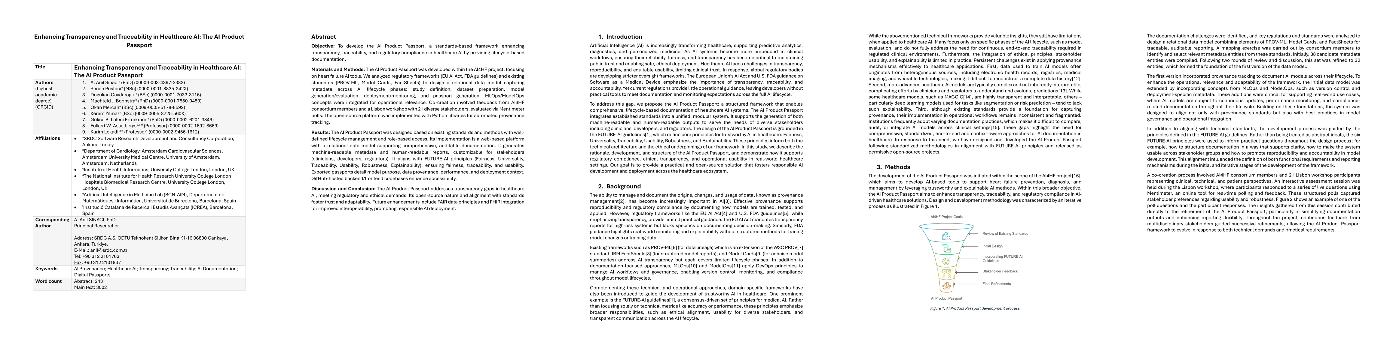 Thumbnail for Enhancing Transparency and Traceability in Healthcare AI: The AI Product Passport
