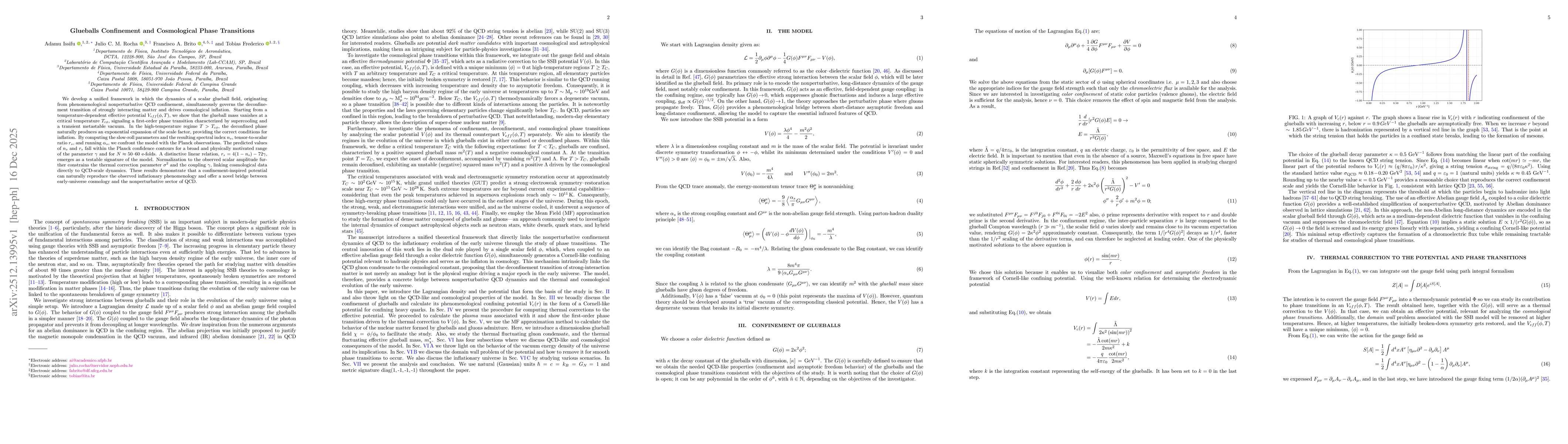 Thumbnail for Glueballs Confinement and Cosmological Phase Transitions
