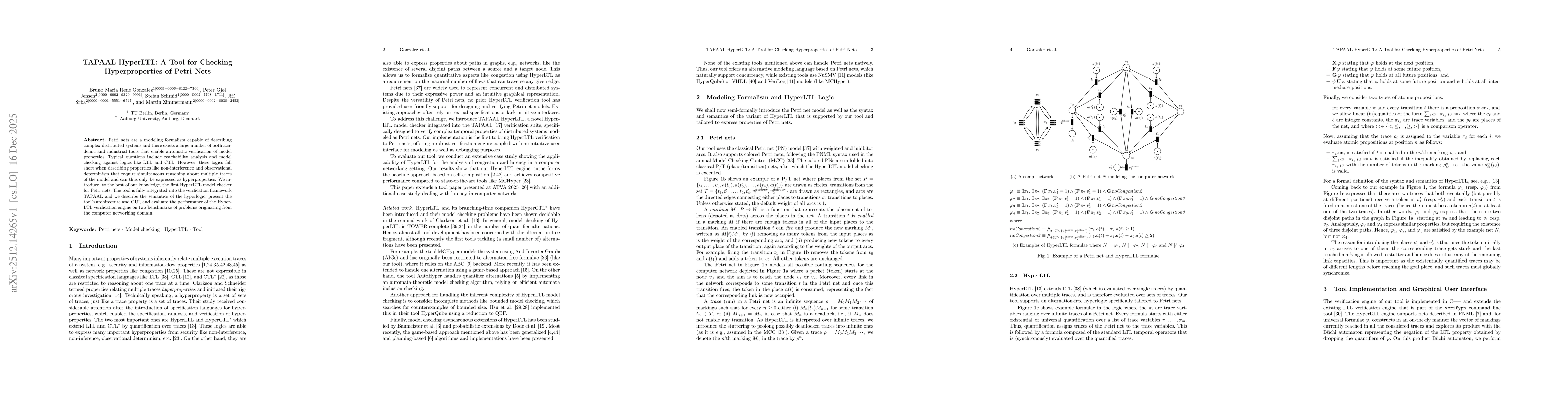 Thumbnail for TAPAAL HyperLTL: A Tool for Checking Hyperproperties of Petri Nets