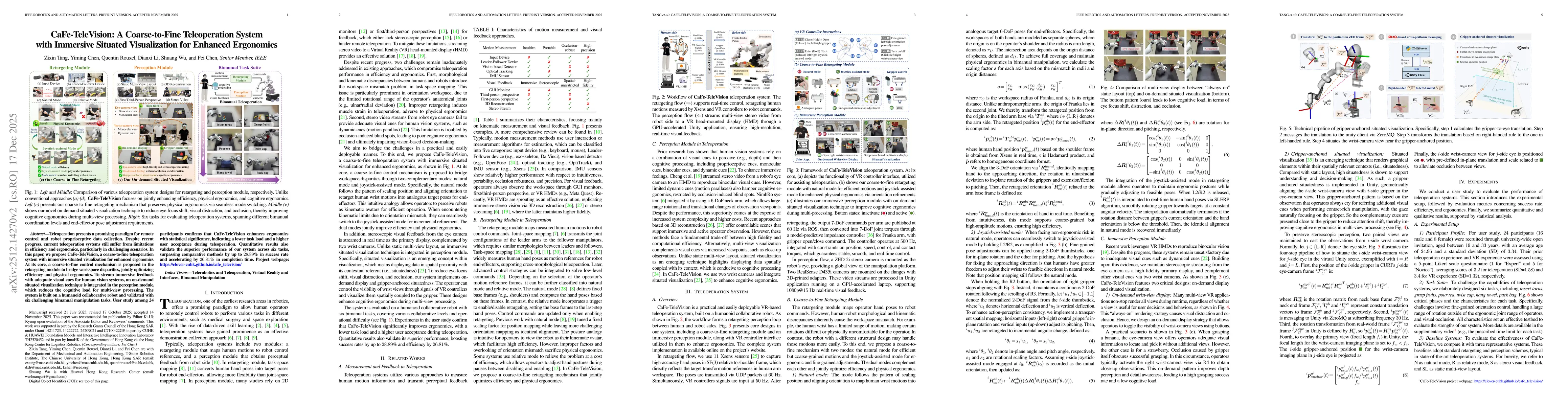 Thumbnail for CaFe-TeleVision: A Coarse-to-Fine Teleoperation System with Immersive Situated Visualization for Enhanced Ergonomics