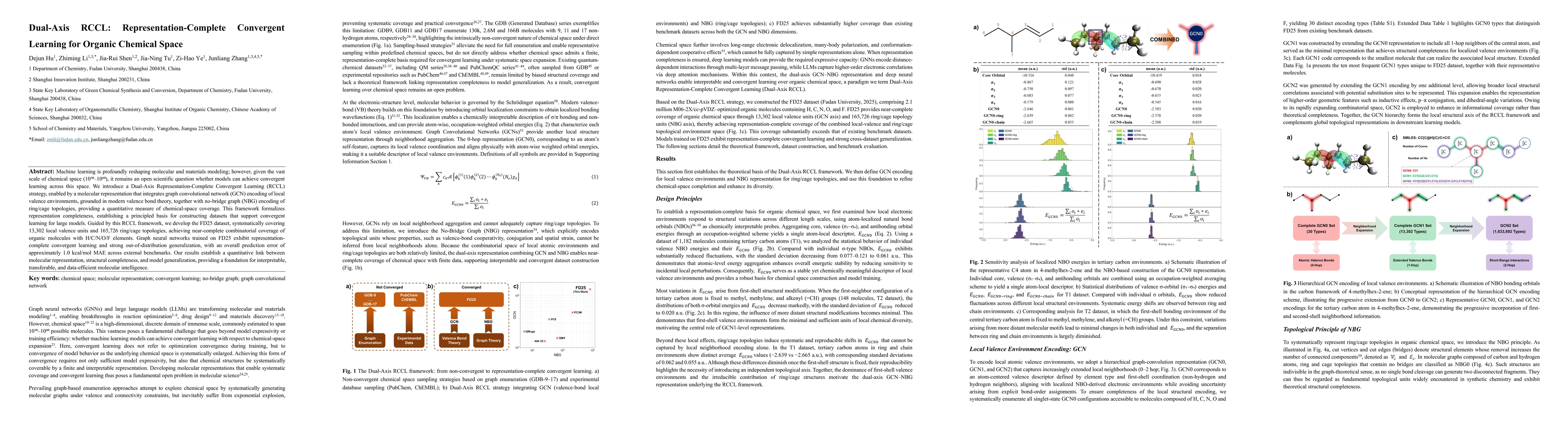 Thumbnail for Dual-Axis RCCL: Representation-Complete Convergent Learning for Organic Chemical Space