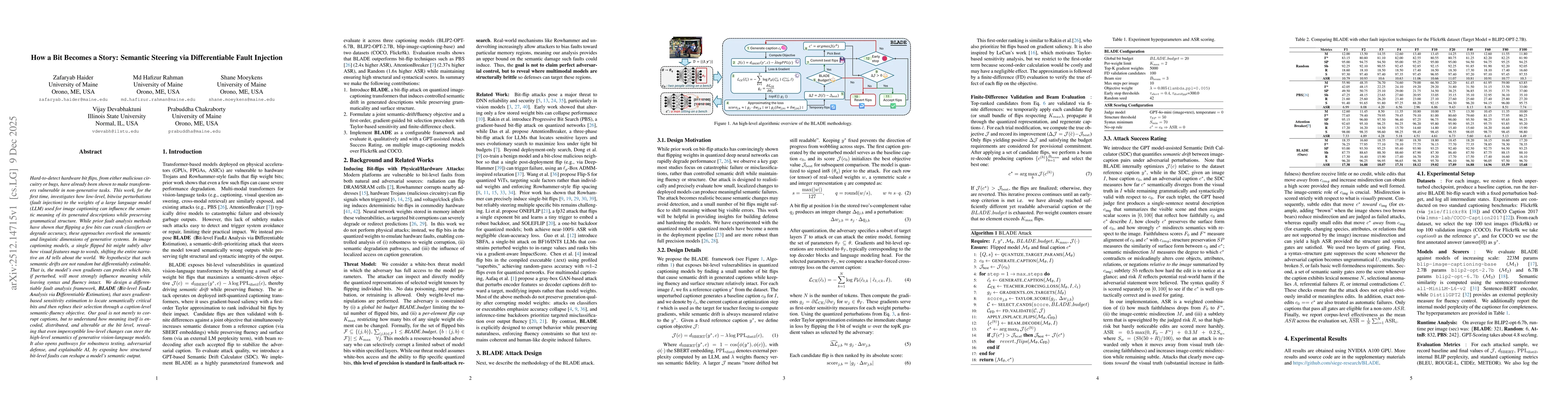 Thumbnail for How a Bit Becomes a Story: Semantic Steering via Differentiable Fault Injection