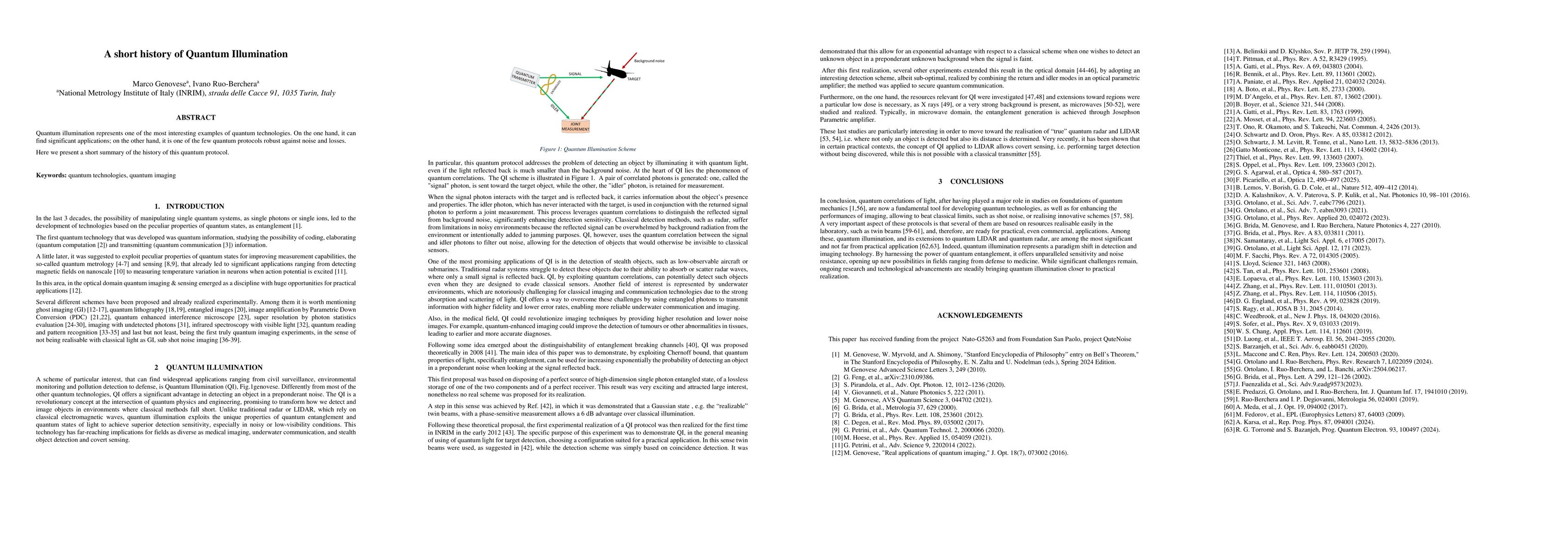 Thumbnail for A short history of Quantum Illumination