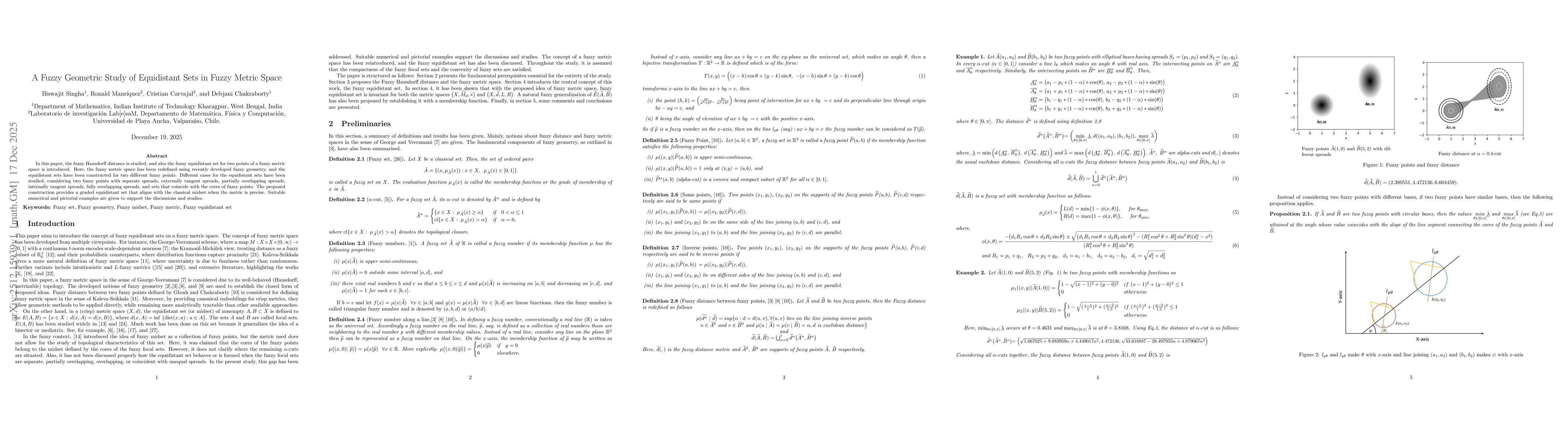 Thumbnail for A Fuzzy Geometric Study of Equidistant Sets in Fuzzy Metric Space