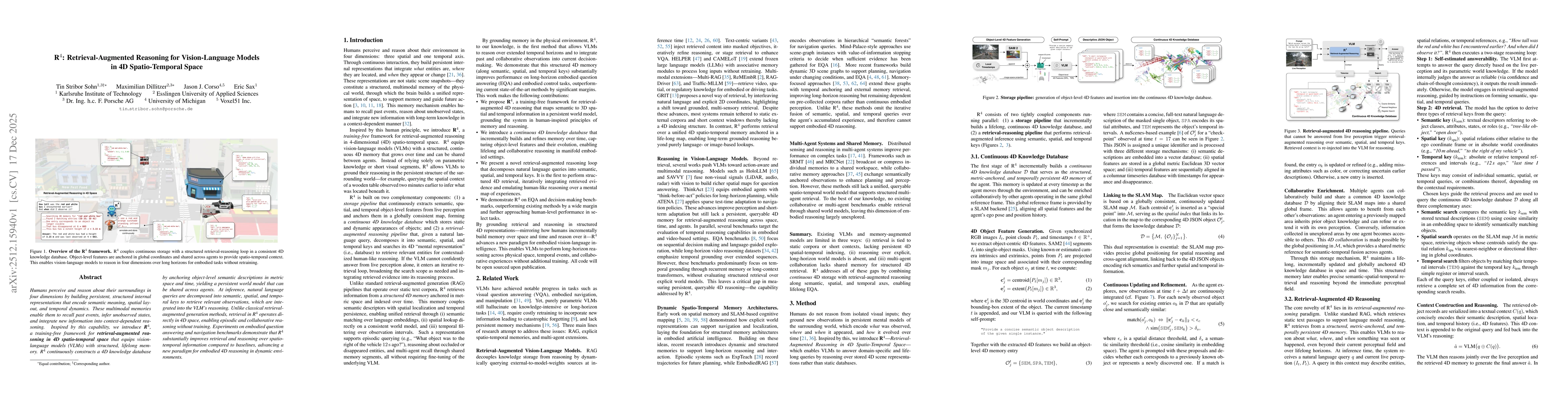 Thumbnail for R4: Retrieval-Augmented Reasoning for Vision-Language Models in 4D Spatio-Temporal Space